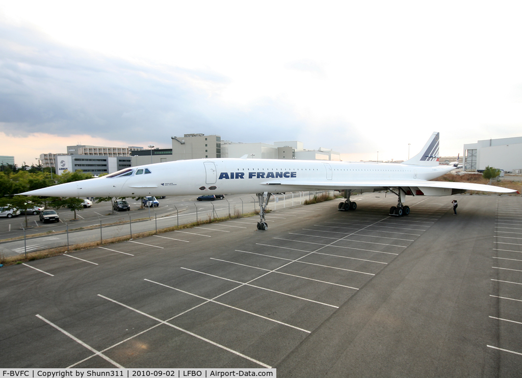 F-BVFC, 1976 Aerospatiale-BAC Concorde 101 C/N 9, Now preserved on a new area...