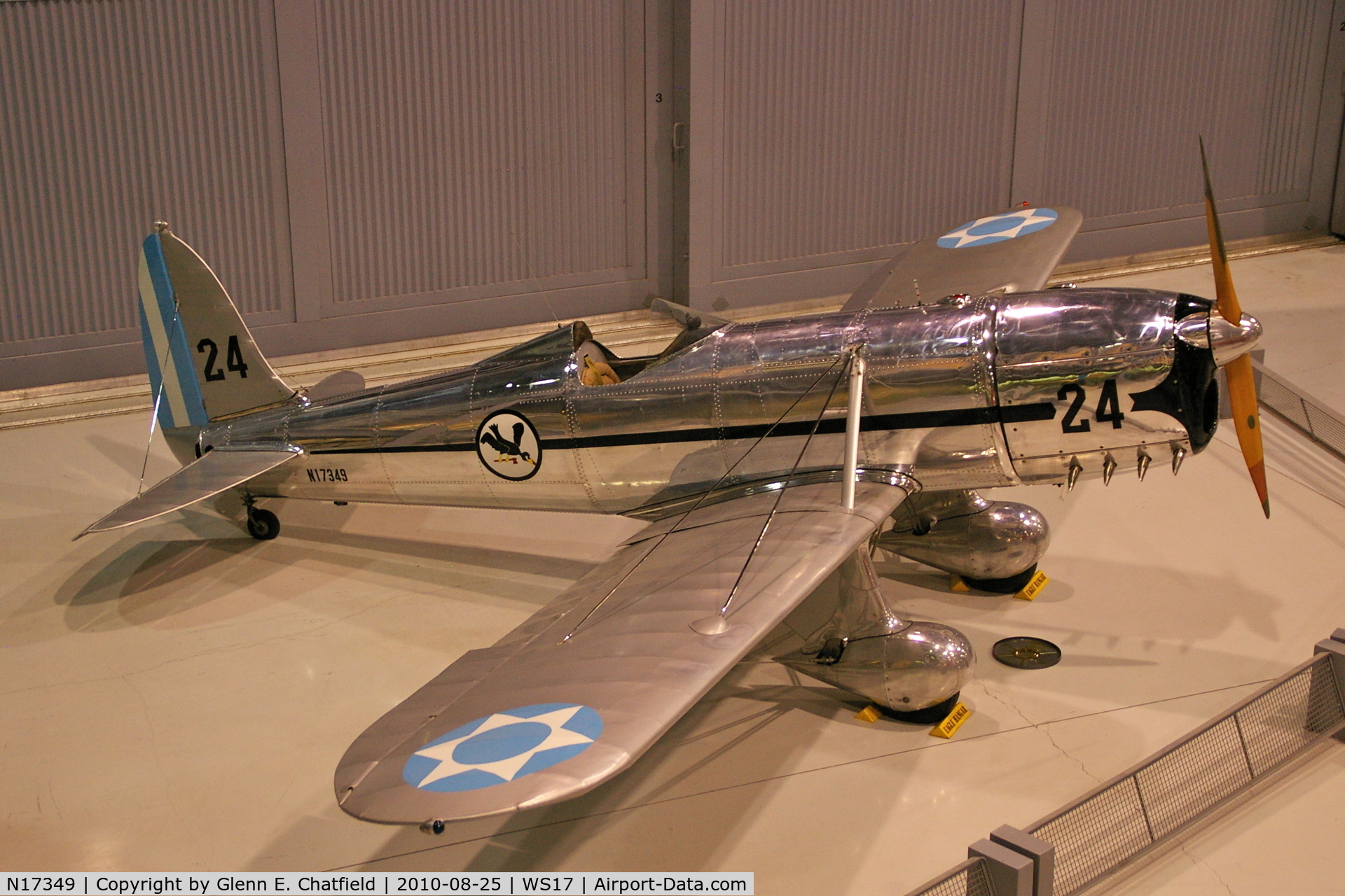 N17349, 1938 Ryan Aeronautical ST-A C/N 195, At the EAA Museum