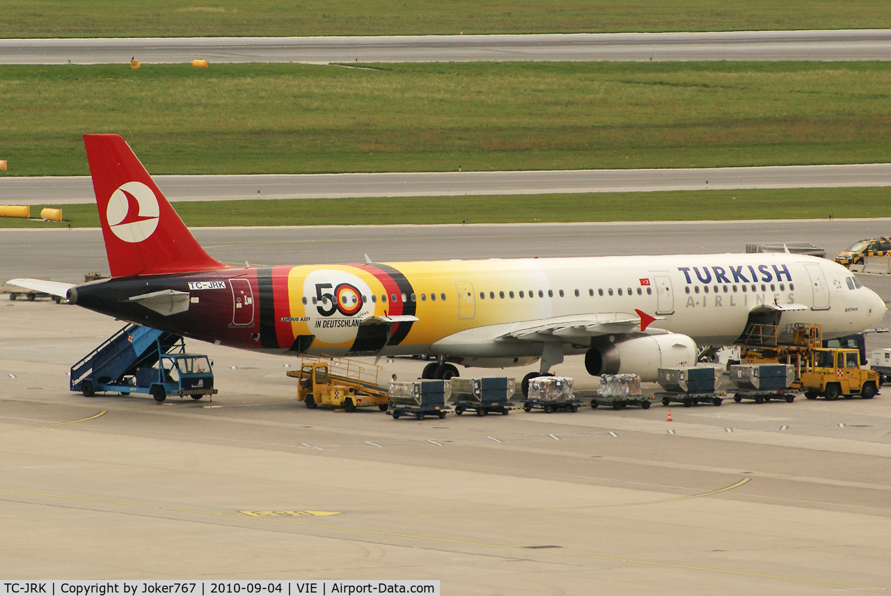 TC-JRK, 2008 Airbus A321-231 C/N 3525, Turkish Airlines