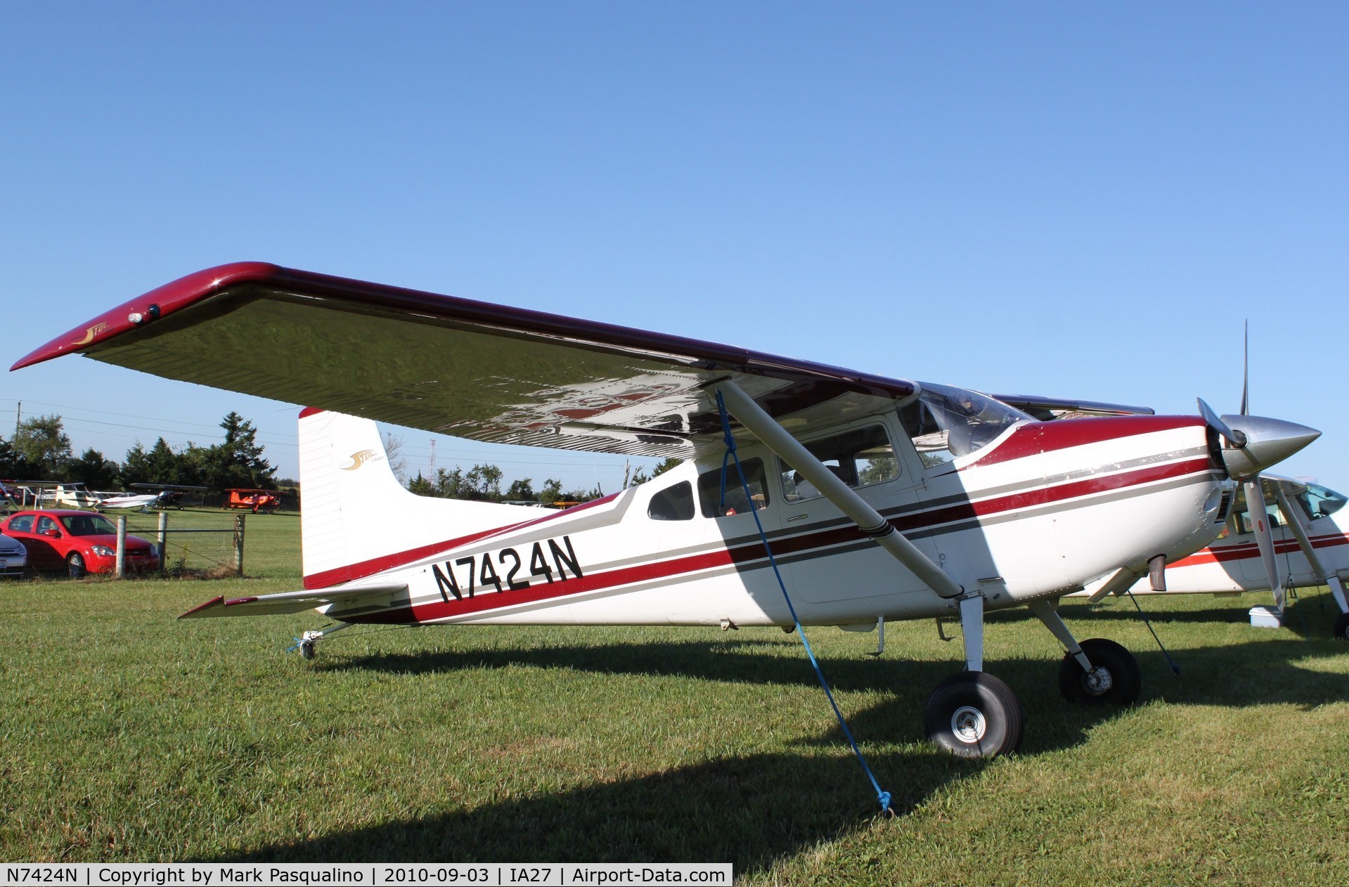 N7424N, 1981 Cessna A185F Skywagon 185 C/N 18504325, Cessna A185F