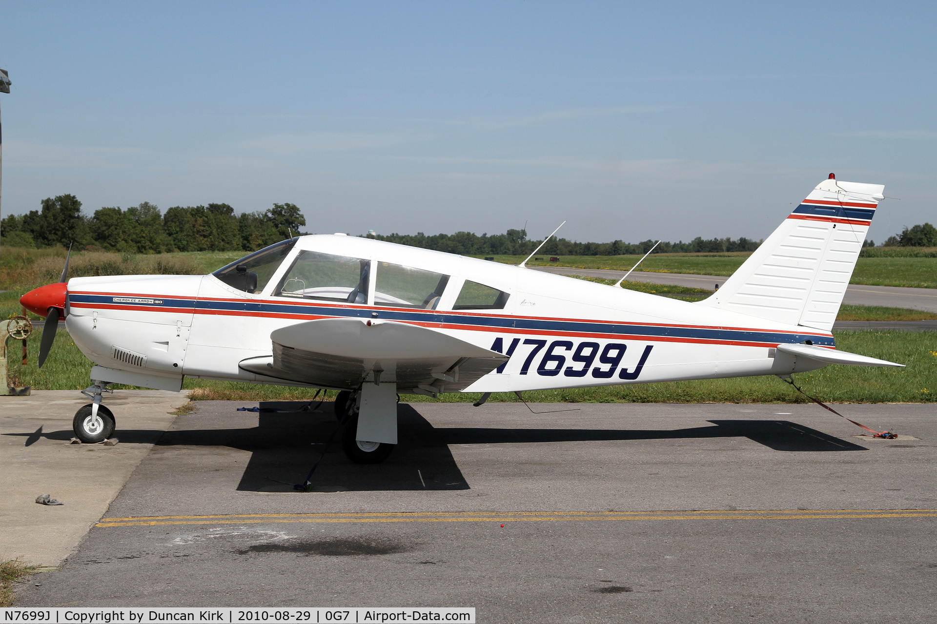 N7699J, 1969 Piper PA-28R-180 Cherokee Arrow C/N 28R-31099, Cherokeee Arrow