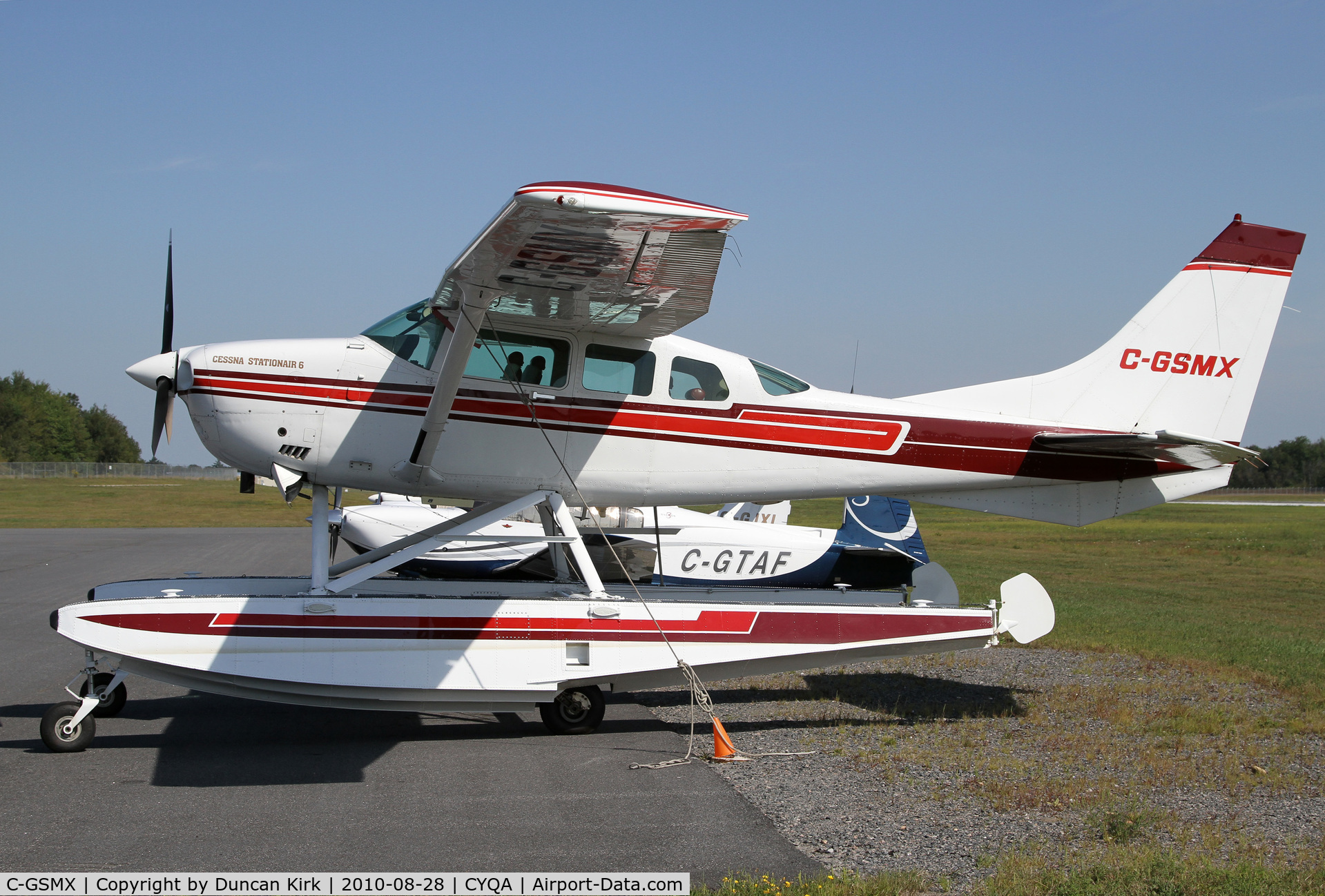 C-GSMX, 1980 Cessna TU206G Turbo Stationair C/N U20605483, Nice 206 on floats