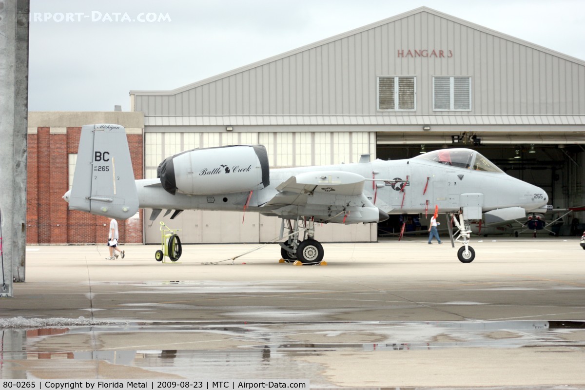 80-0265, 1980 Fairchild Republic OA-10 Thunderbolt II C/N A10-0615, A-10