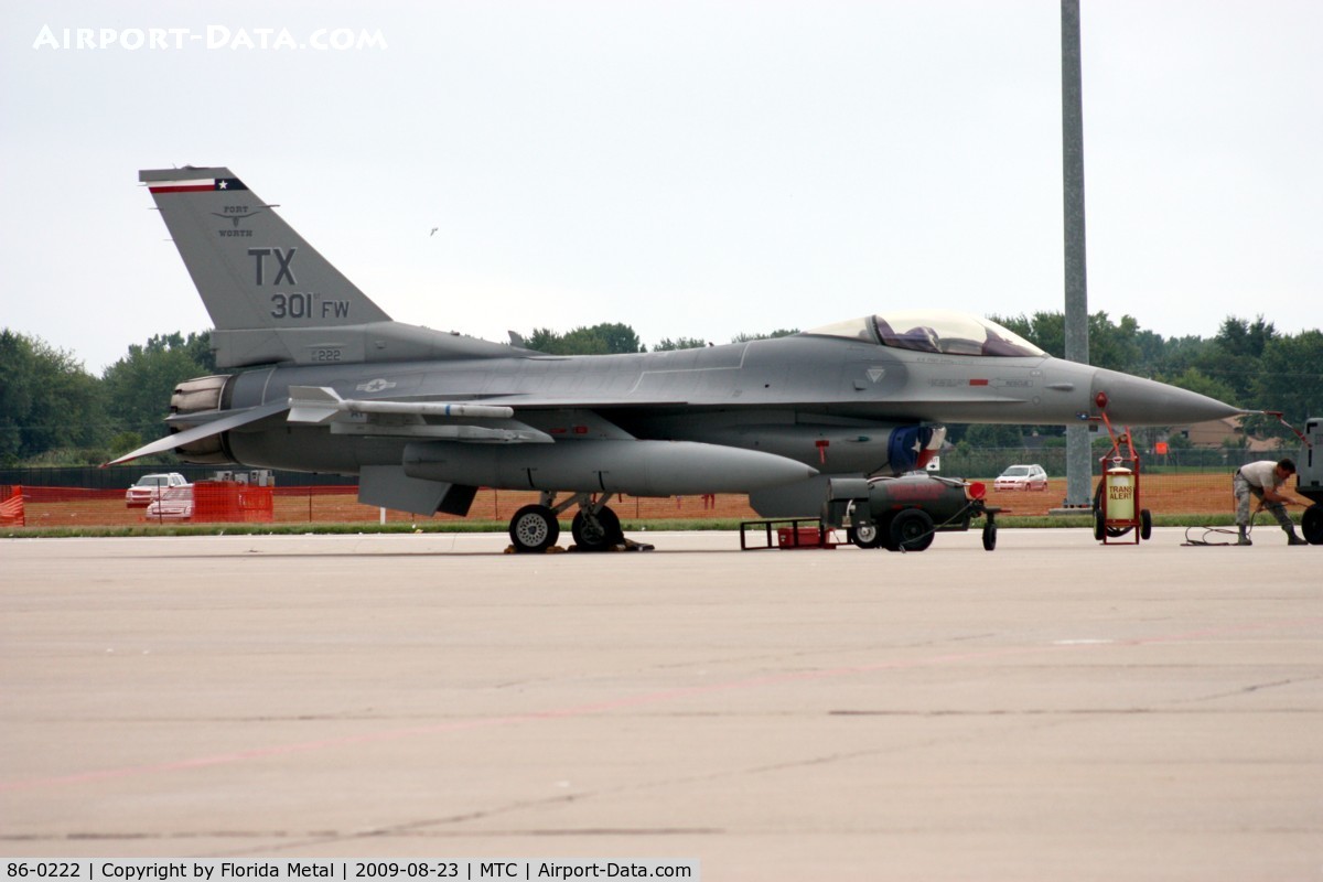 86-0222, 1986 General Dynamics F-16C Fighting Falcon C/N 5C-328, F-16