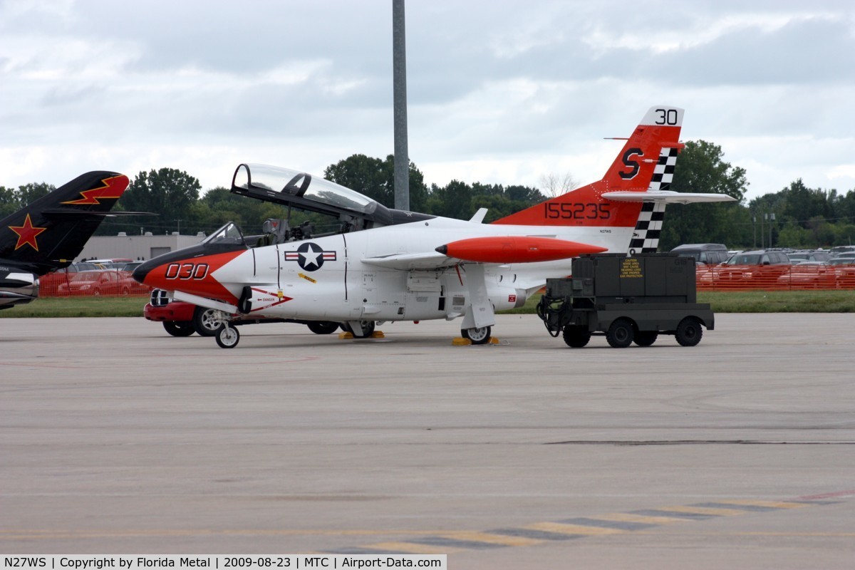 N27WS, North American T-2B Buckeye C/N 310-30, T-2