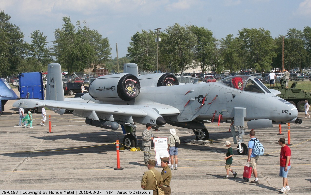 79-0193, 1979 Fairchild Republic A-10C Thunderbolt II C/N A10-0457, A-10