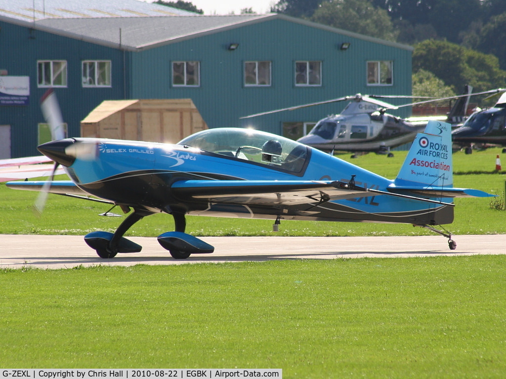 G-ZEXL, 2006 Extra EA-300L C/N 1225, at the Sywell Airshow