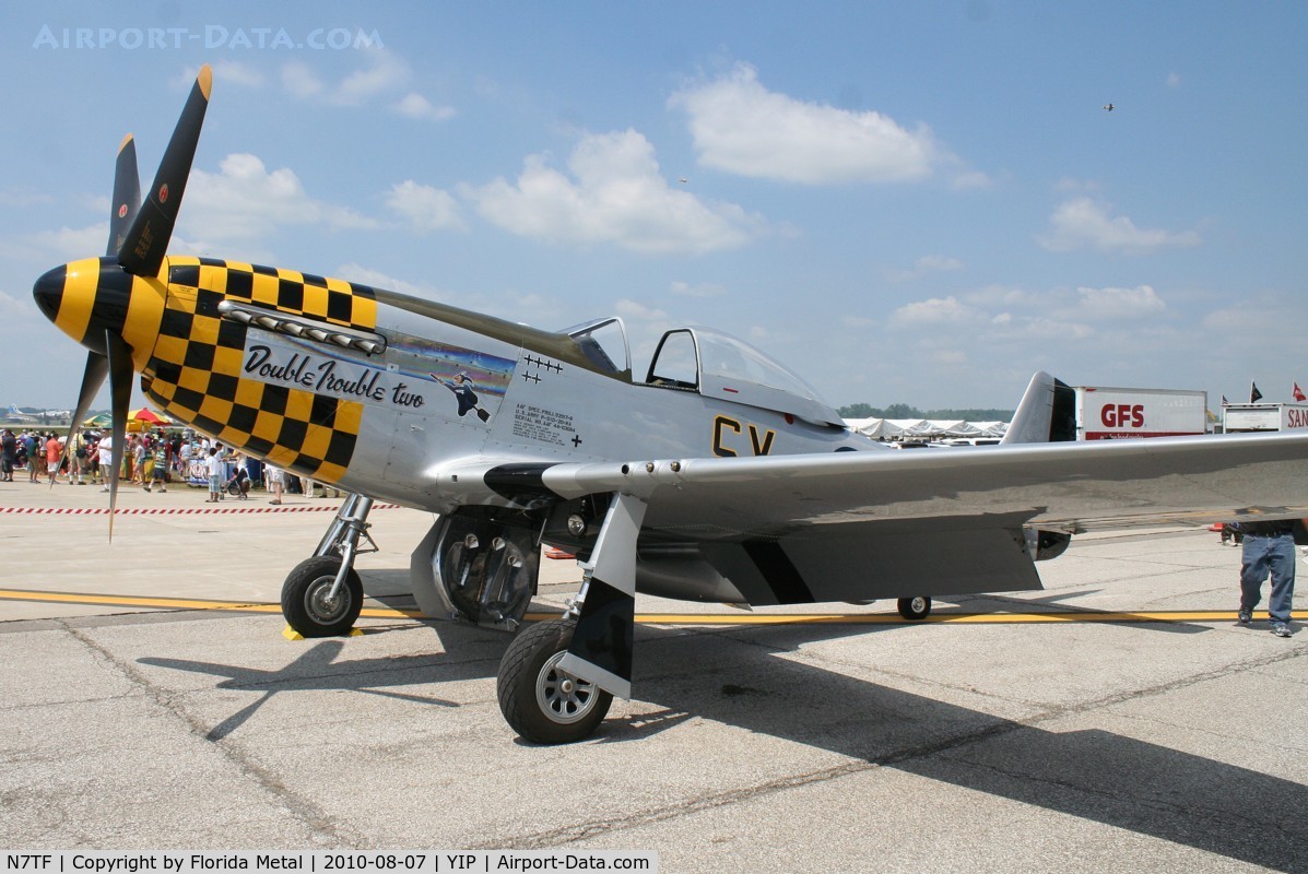 N7TF, 1944 North American P-51D Mustang C/N 44-73856, Double Trouble Too