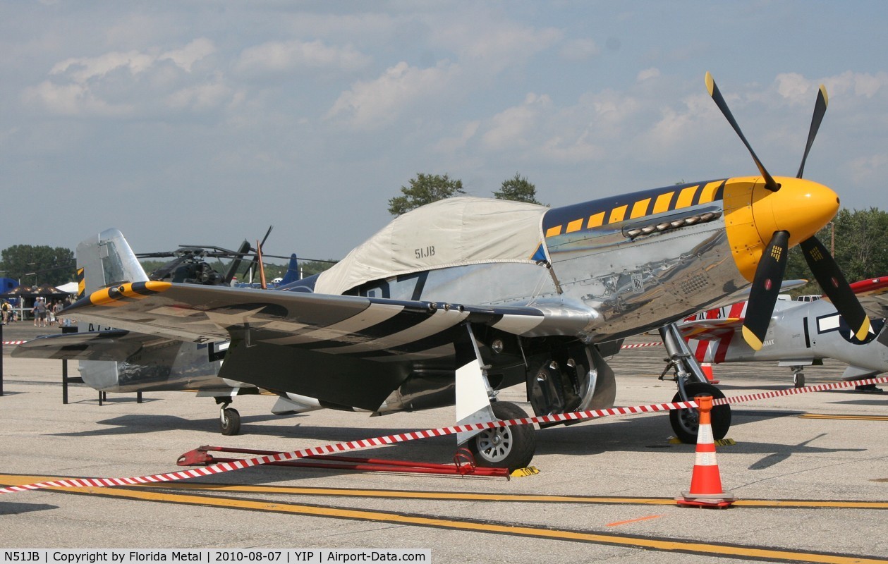 N51JB, 1944 North American P-51D Mustang C/N 122-39488, Bald Eagle