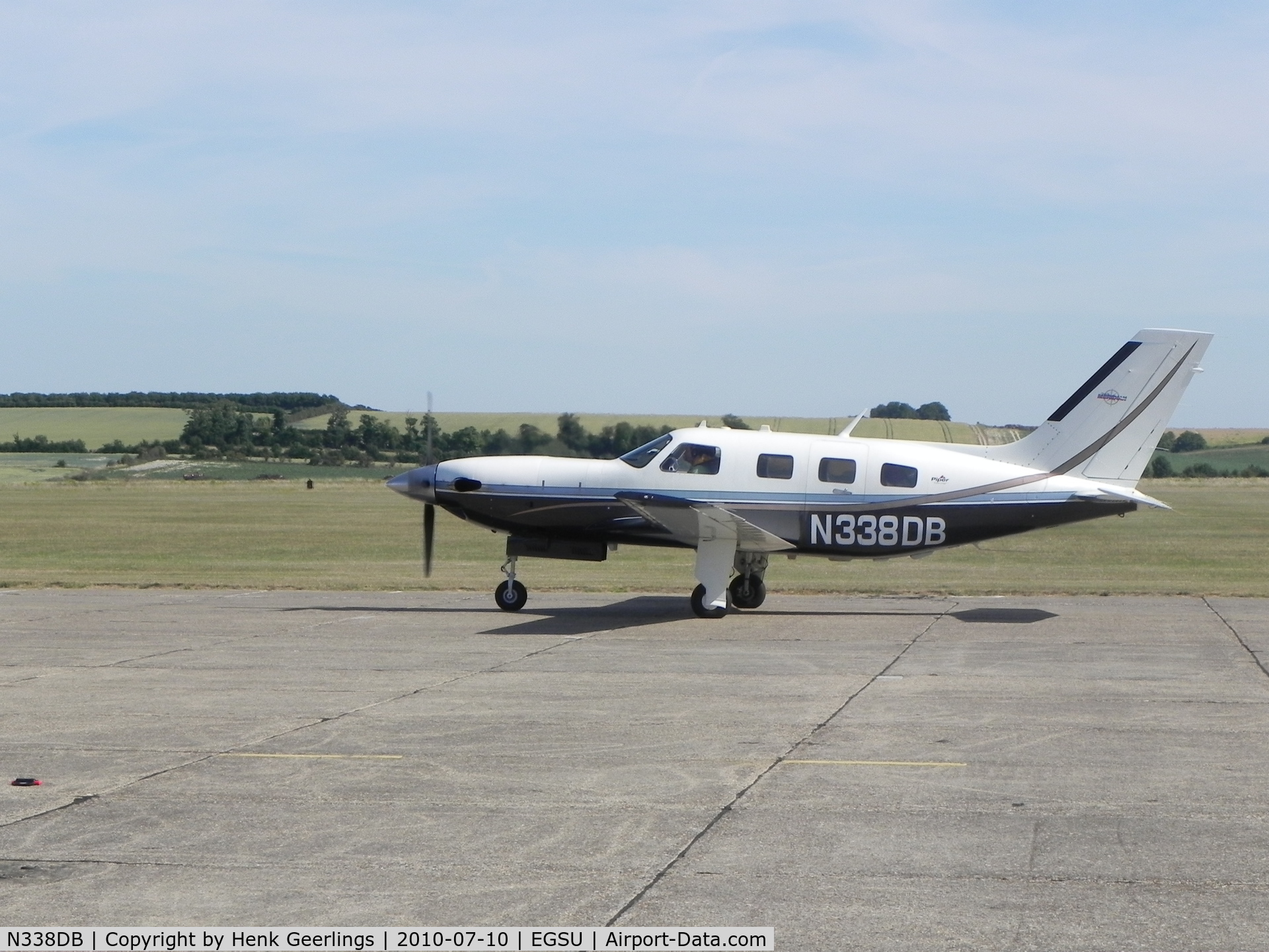N338DB, 2003 Piper PA-46-500TP C/N 4697155, Duxford , Flying Legends , jul 2010