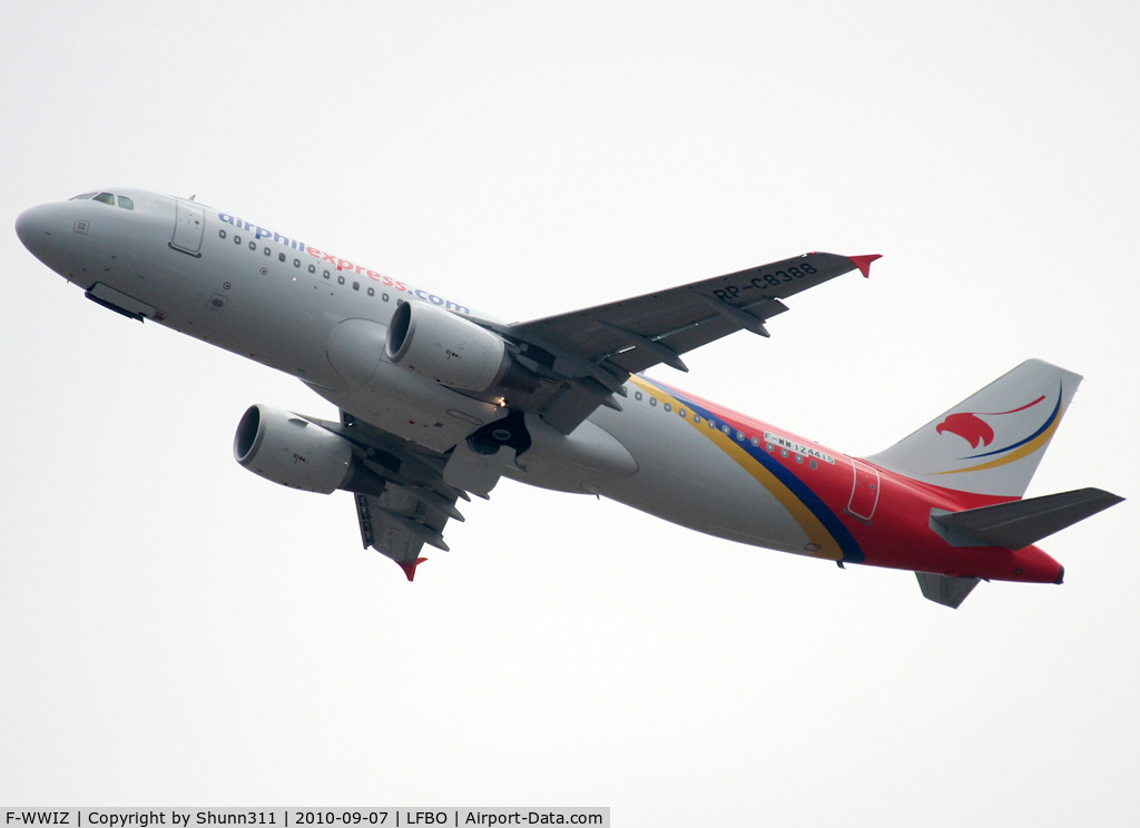 F-WWIZ, 2010 Airbus A320-214 C/N 4415, C/n 4415 - To be RP-C8388
