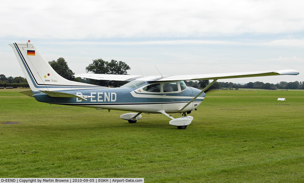D-EEND, Cessna 182P Skylane C/N 18262622, SHOT AT HEADCORN