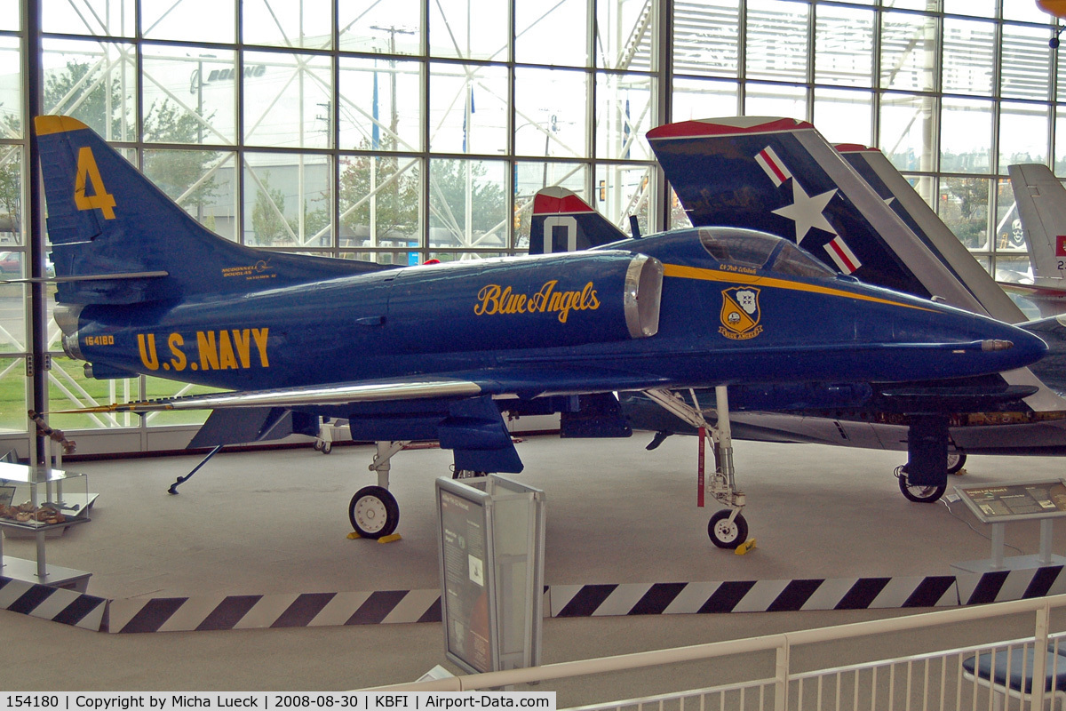 154180, Douglas A-4F Skyhawk C/N 13637, At the Museum of Flight, Seattle