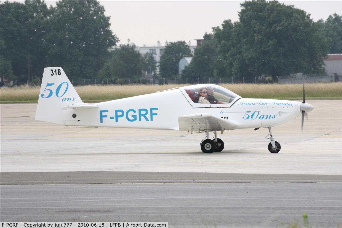 F-PGRF, Fournier RF-47 ACJ C/N 04, on display for 50 Fournier aircraft anniversary at Le Bourget