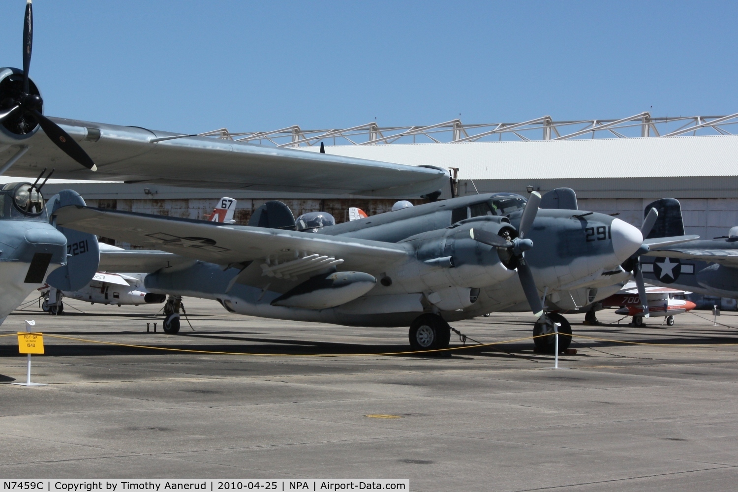N7459C, Lockheed PV-2 Harpoon C/N 15-1196, Lockheed PV-2, c/n: 37230