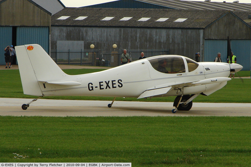 G-EXES, 2005 Europa XS Monowheel C/N PFA 247-13574, 2005 Barraclough D EUROPA XS, c/n: PFA 247-13574 at 2010 LAA National Rally