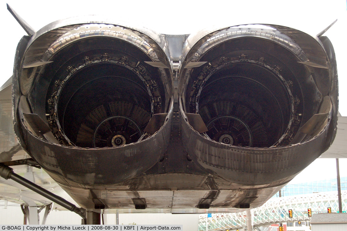 G-BOAG, 1978 Aerospatiale-BAC Concorde 1-102 C/N 100-014, At the Museum of Flight