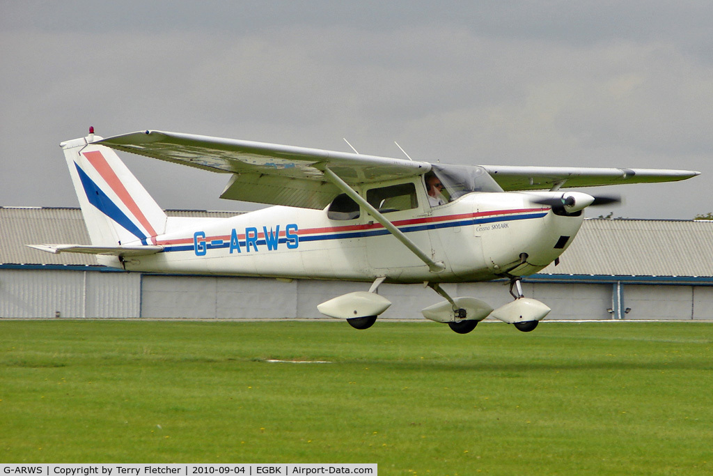 G-ARWS, 1962 Cessna 175C Skylark C/N 17557102, 1962 Cessna CESSNA 175C, c/n: 175-57102 at 2010 LAA National Rally