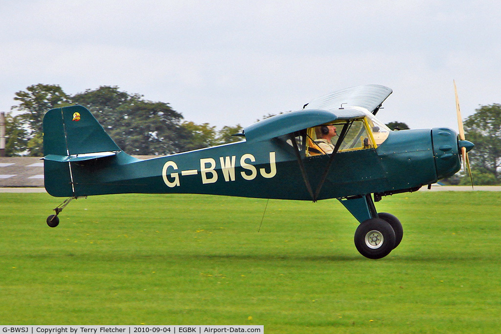 G-BWSJ, 1996 Denney Kitfox Mk3 C/N PFA 172-12204, 1996 Miller Jm DENNEY KITFOX MK3, c/n: PFA 172-12204 at 2010 LAA National Rally