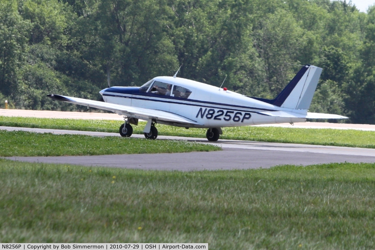 N8256P, 1963 Piper PA-24-250 Comanche C/N 24-3233, Departing Airventure 2010 - Oshkosh, Wisconsin