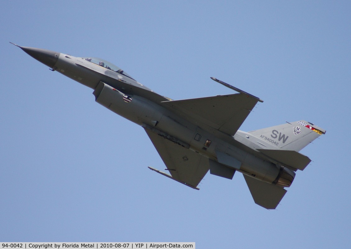 94-0042, Lockheed F-16CM Fighting Falcon C/N CC-194, F-16C