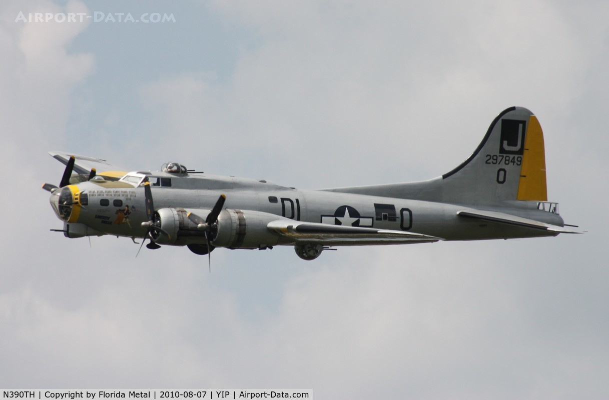 N390TH, 1944 Boeing B-17G Flying Fortress C/N Not found 44-85734, Liberty Belle