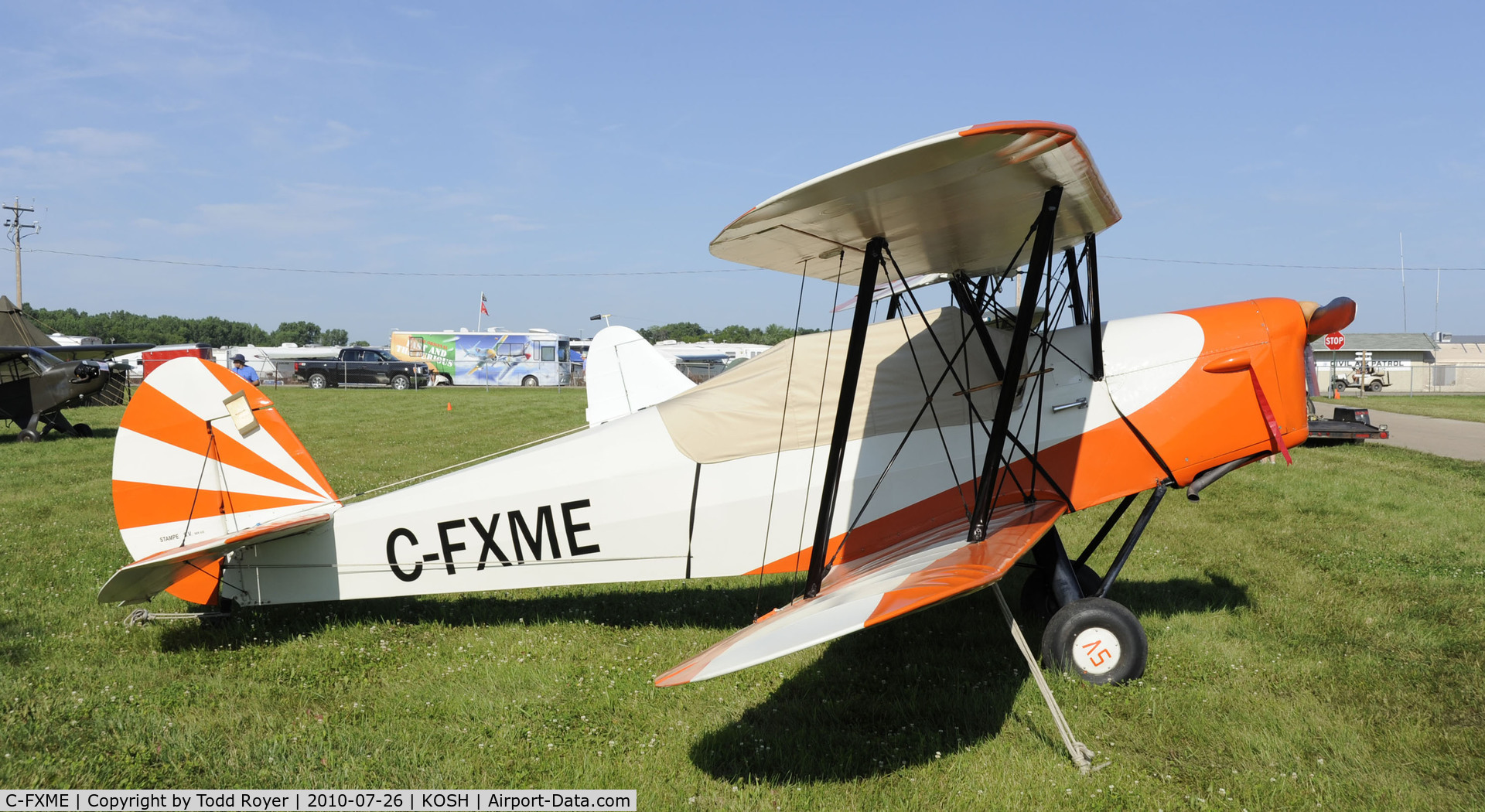 C-FXME, 2007 Stampe-Vertongen SV-4C C/N 633, EAA AIRVENTURE 2010