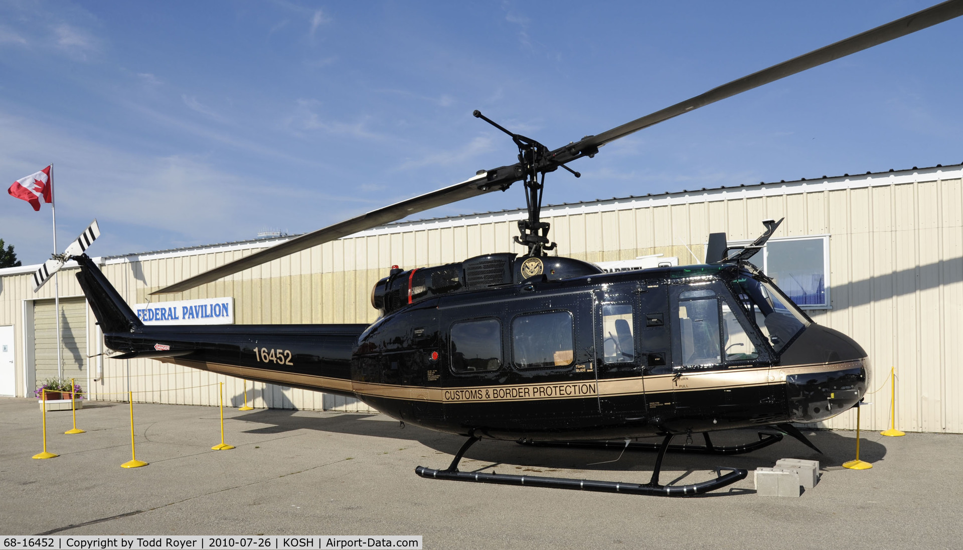 68-16452, Bell UH-1H Iroquois C/N 11111, EAA AIRVENTURE 2010