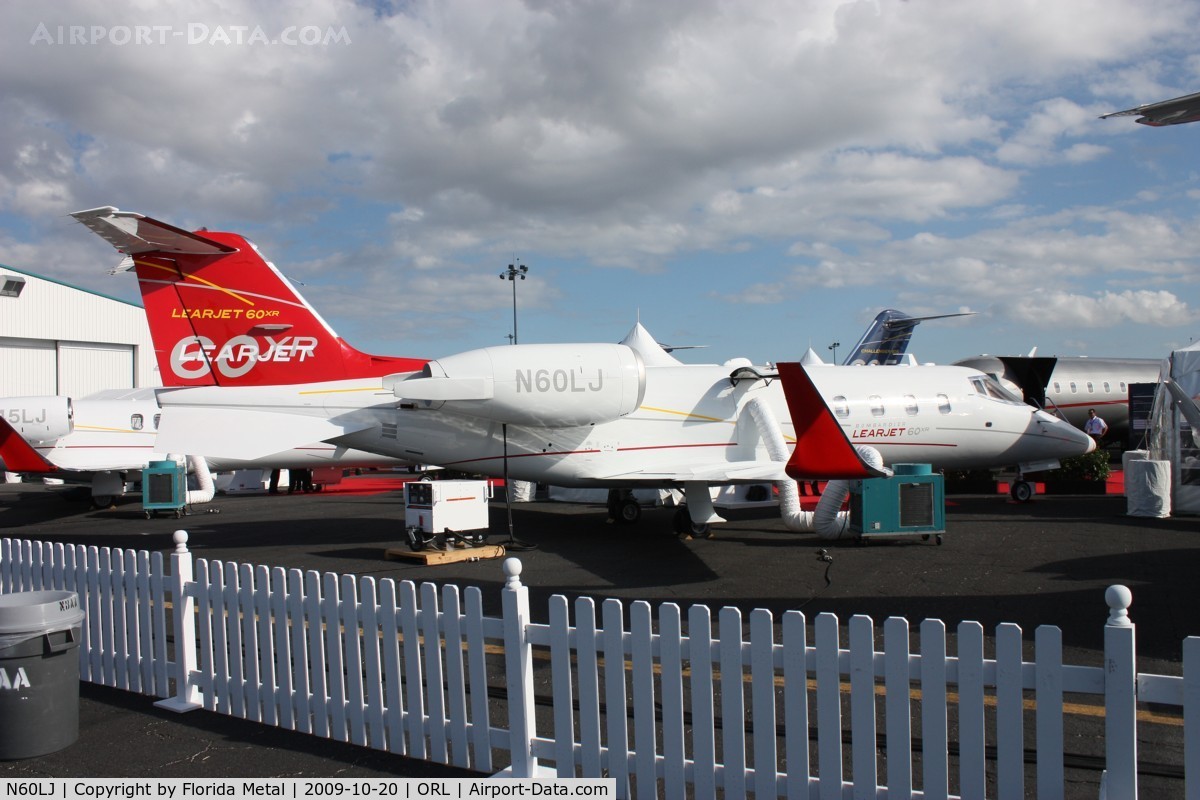 N60LJ, Learjet Inc 60 C/N 388, Lear 60