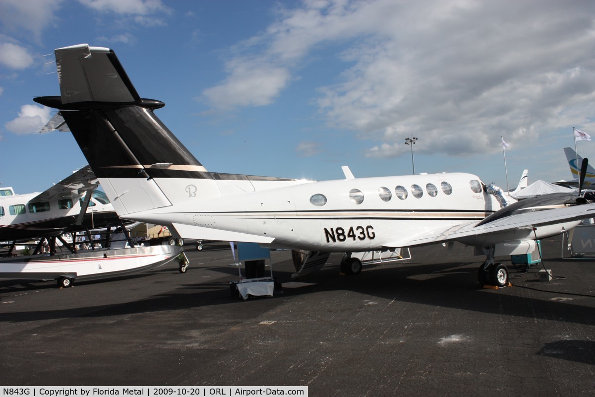 N843G, 1981 Beech 200 C/N BB-843, Beech 200