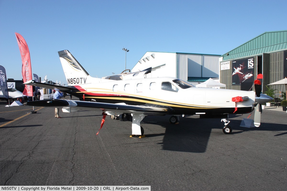 N850TV, 2009 Socata TBM-700 C/N 513, TBM 850