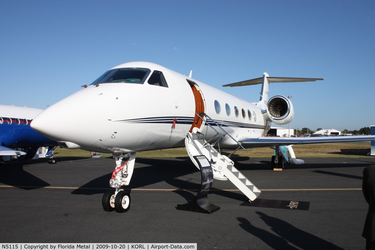 N5115, 2005 Gulfstream Aerospace G-IV (G350) C/N 4019, G350