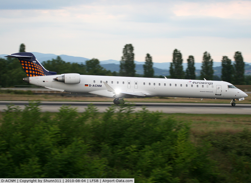 D-ACNM, 2010 Bombardier CRJ-900LR (CL-600-2D24) C/N 15253, Taking off rwy 16