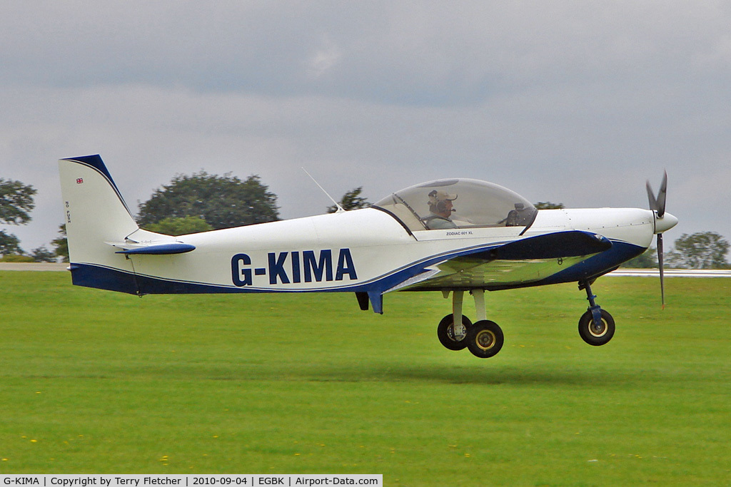 G-KIMA, 2006 Zenair CH-601XL C/N PFA 162B-14207, 2006 Martindale K ZENAIR CH 601XL, c/n: PFA 162B-14207 at 2010 LAA National Rally