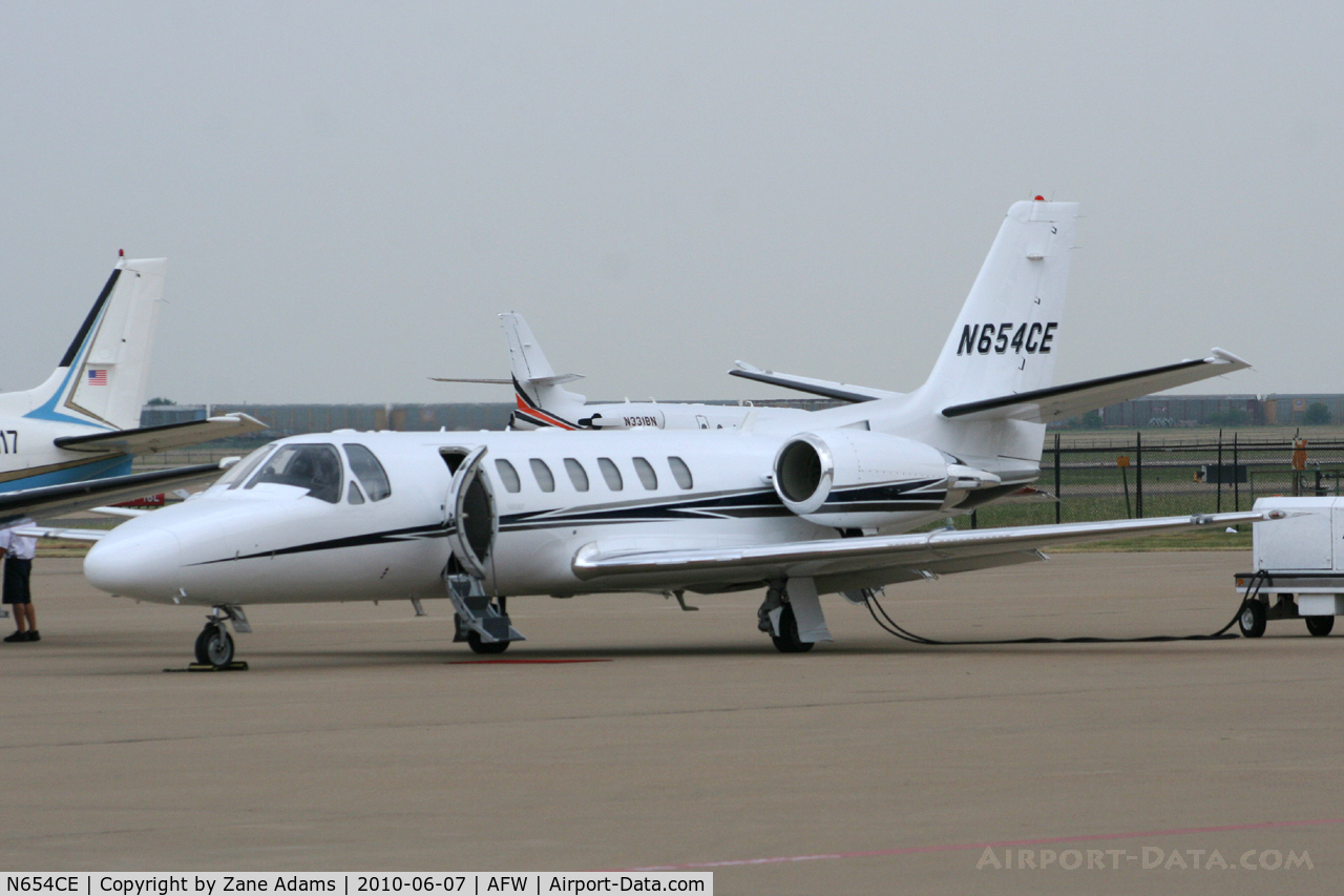 N654CE, 2004 Cessna 560 Citation Encore C/N 560-0654, At Alliance Airport, Ft. Worth, TX