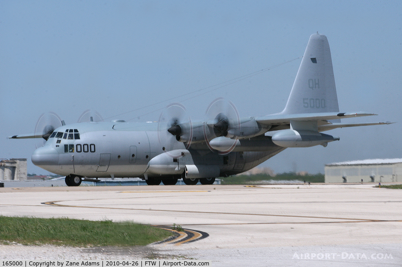 165000, 1991 Lockheed KC-130T Hercules C/N 382-5303, At Meacham Field, Fort Worth, TX