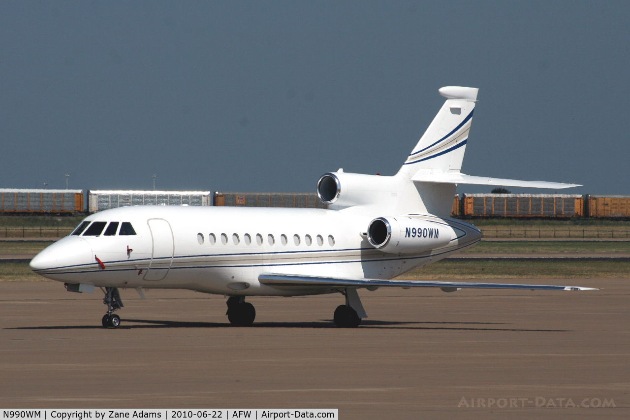 N990WM, 1998 Dassault Falcon 900EX C/N 40, At Alliance Airport, Fort Worth, TX