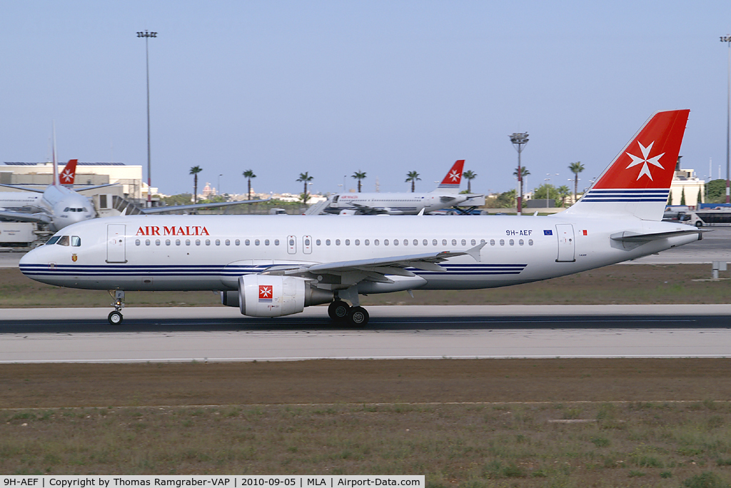 9H-AEF, 2003 Airbus A320-214 C/N 2142, Air Malta Airbus A320