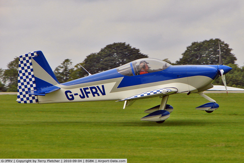 G-JFRV, 2004 Vans RV-7A C/N PFA 323-13851, 2004 Fisher J VANS RV-7A, c/n: PFA 323-13851 at 2010 LAA National Rally