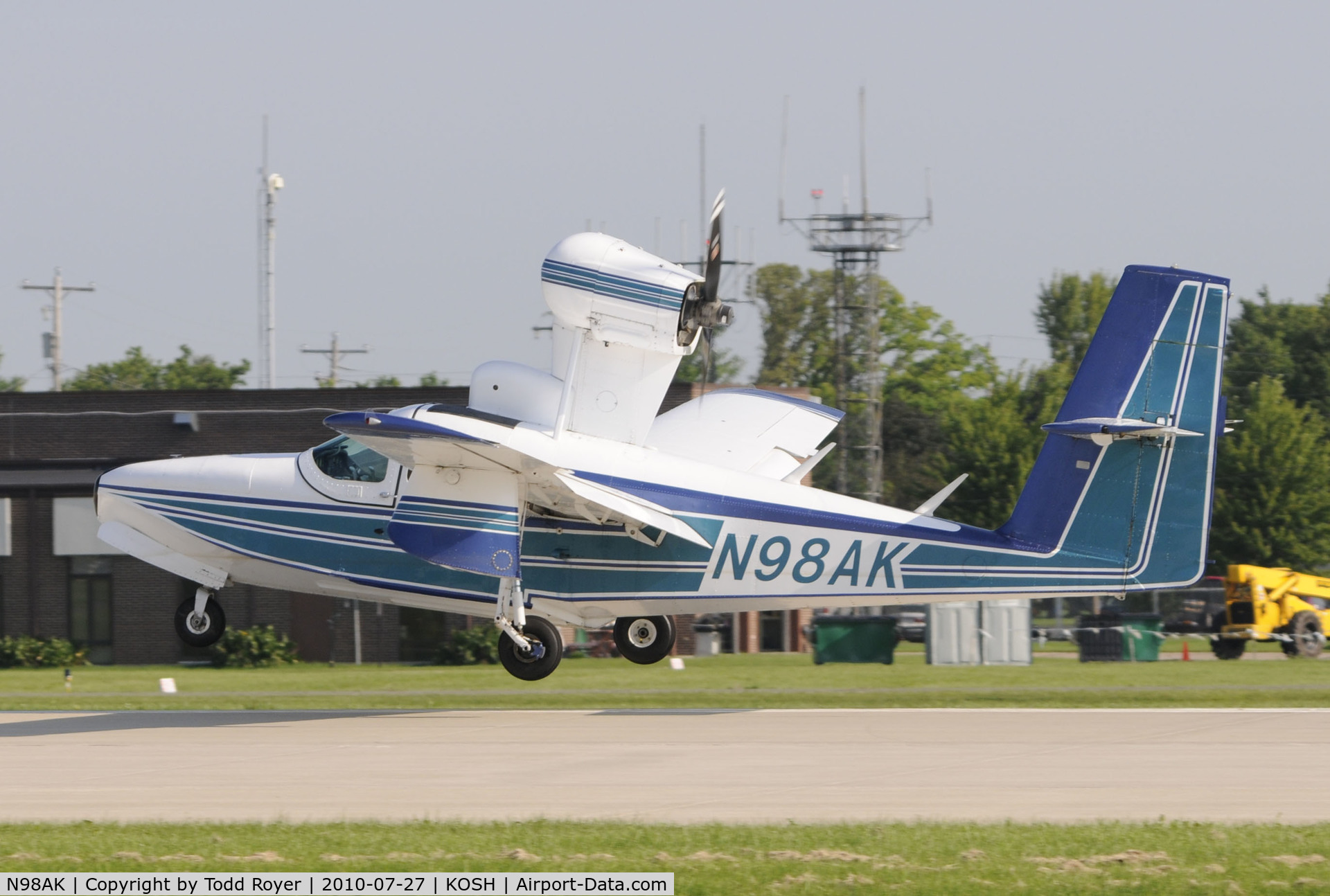 N98AK, 1977 Consolidated Aeronautics Inc. Lake LA-4-200 C/N 806, EAA AIRVENTURE 2010
