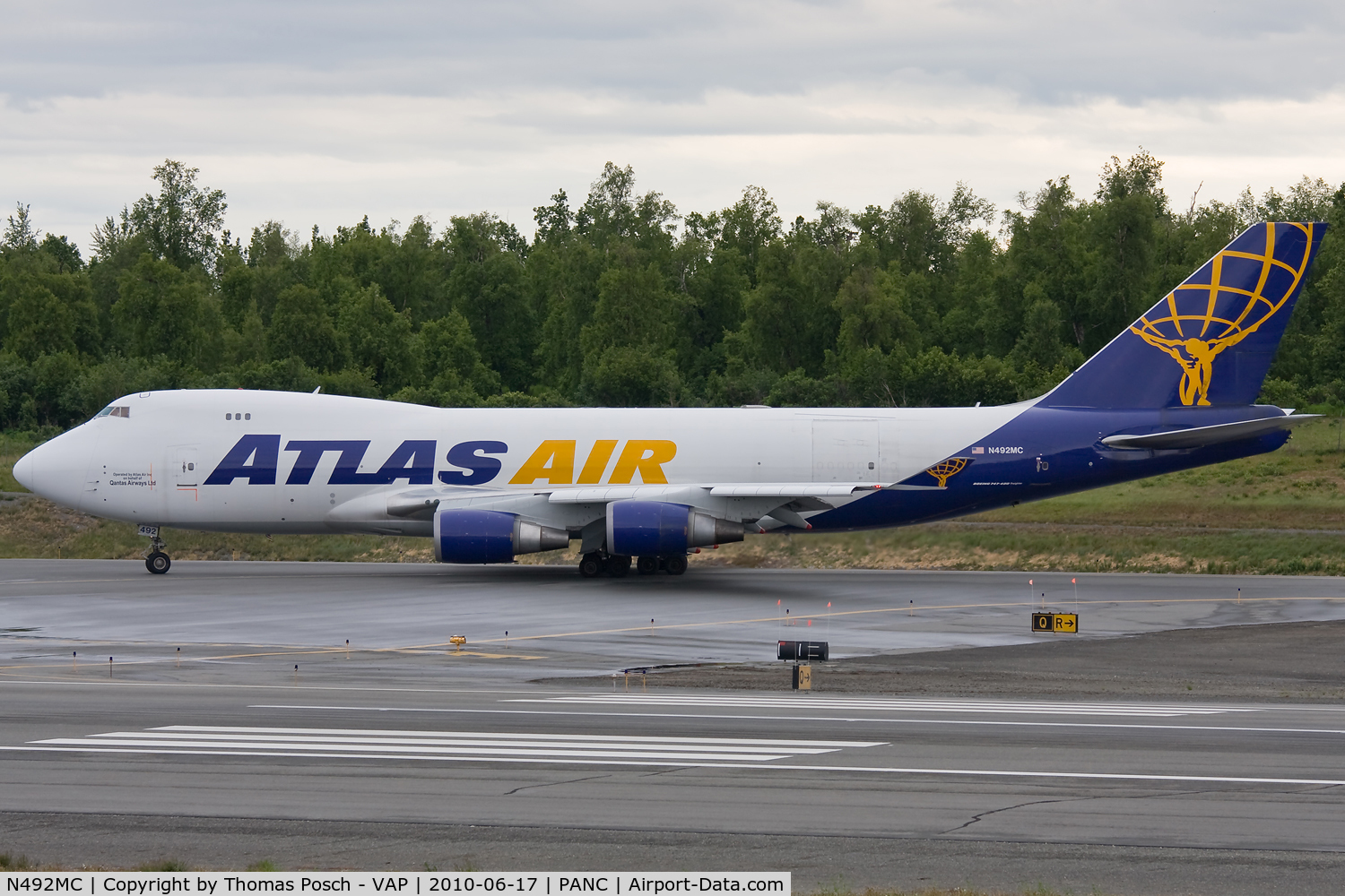 N492MC, 1998 Boeing 747-47UF C/N 29253, Atlas Air