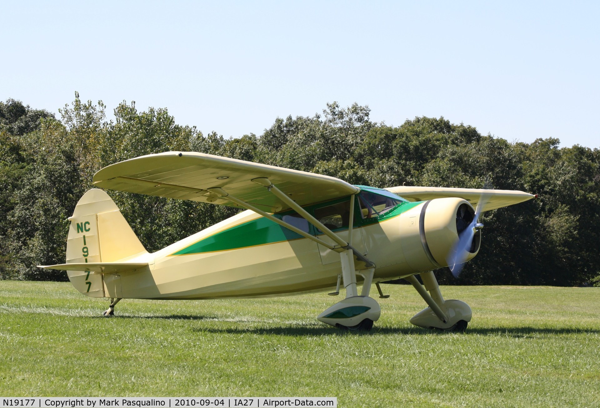N19177, 1938 Fairchild 24 J C/N 3501, Fairchild 24 J