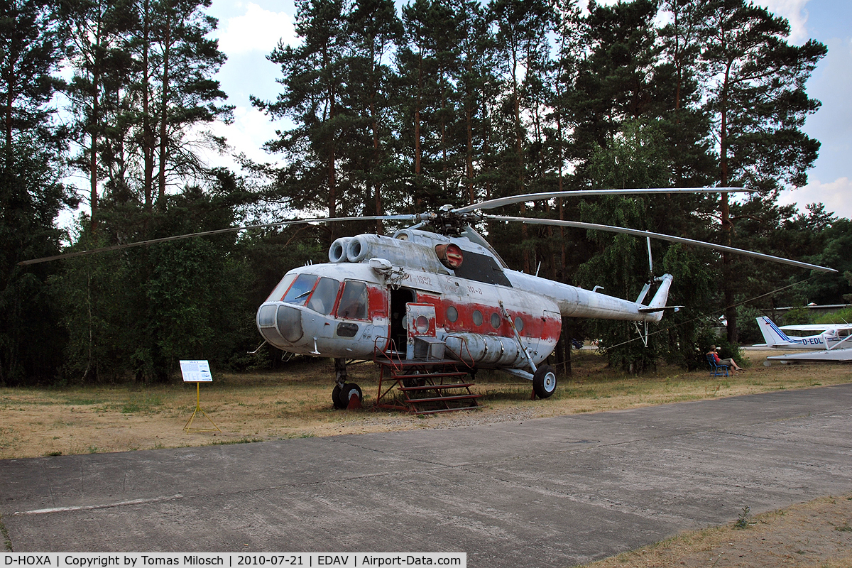 D-HOXA, 1967 Mil MI-8T C/N 0211, Air Museum Finowfurt, airport Finow (EDAV) near Berlin