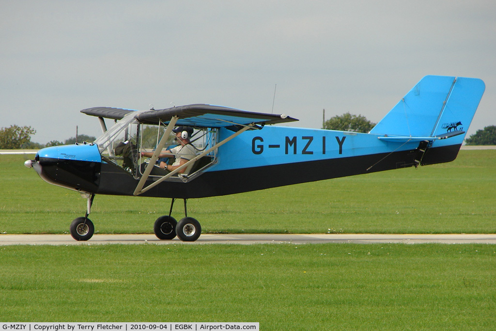 G-MZIY, 1997 Rans S-6ESD XL Coyote II C/N PFA 204-13184, Microlight at 2010 LAa National Rally