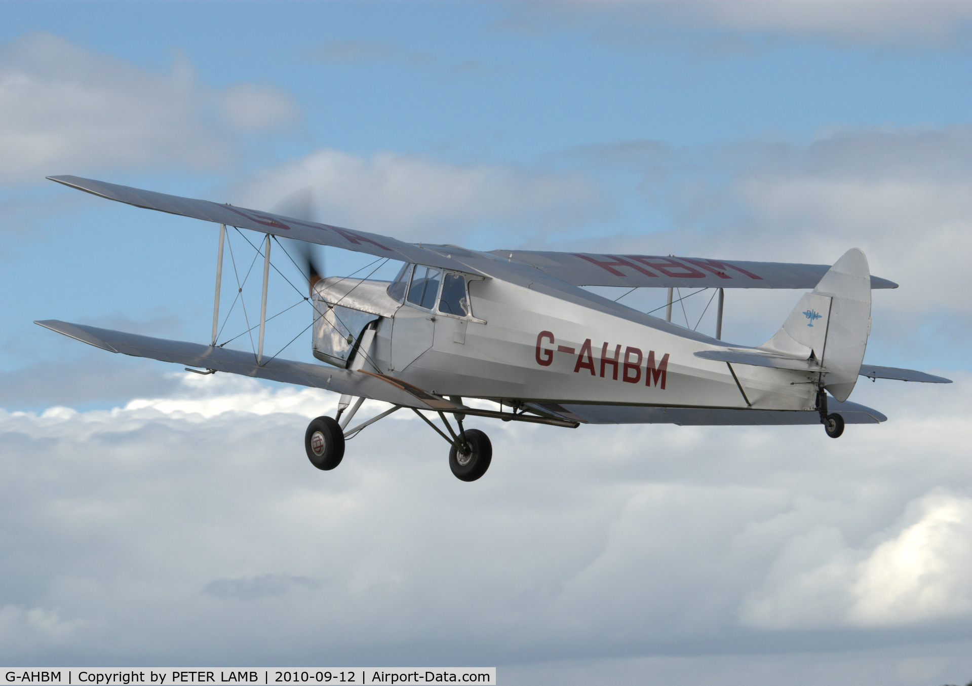 G-AHBM, 1935 De Havilland DH.87B Hornet Moth C/N 8126, TAKEN AT BREIGHTON E.YORKS