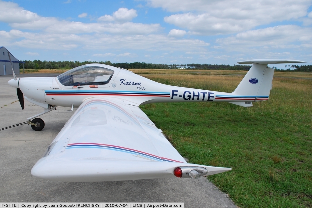 F-GHTE, Diamond DA-20A-1-100 Katana C/N 10257, Aeropilot SARL
