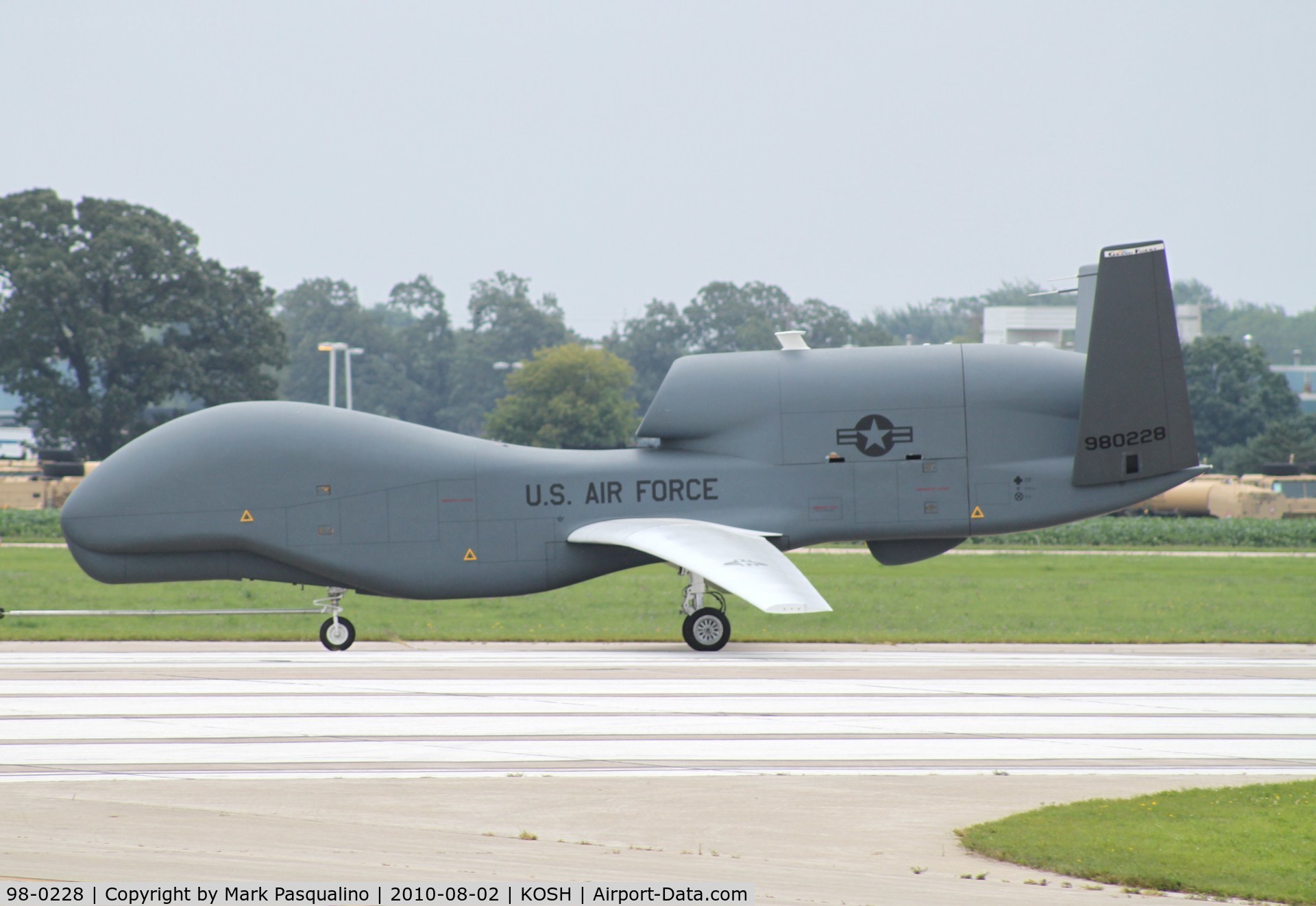 98-0228, 1998 Northrop Grumman RQ-4 Global Hawk C/N Not found 98-0228, Global Hawk UAV