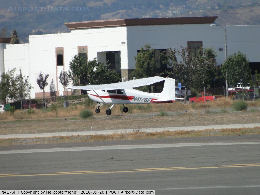 N4176F, 1958 Cessna 172 C/N 46076, Lifting off westbound
