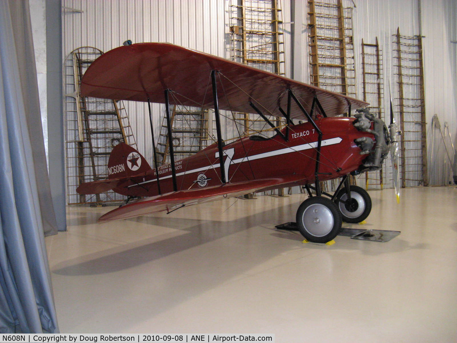 N608N, 1929 Waco ASO C/N 3070, 1929 Waco ASO, Wright 760A B D E&ET 220 Hp, at Golden Wings Museum