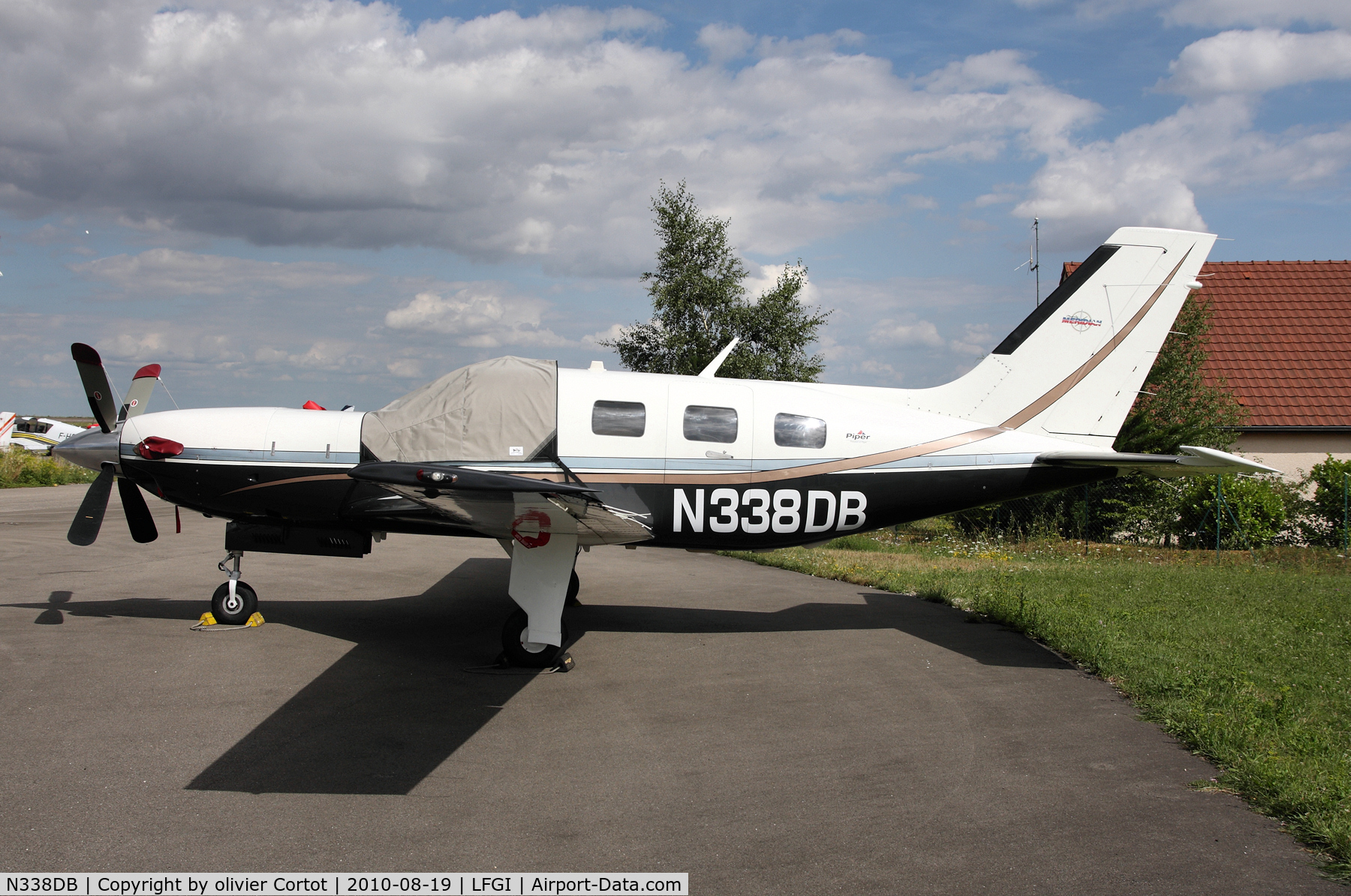 N338DB, 2003 Piper PA-46-500TP C/N 4697155, Now property of the famous warbirds owner Christophe Jacquard